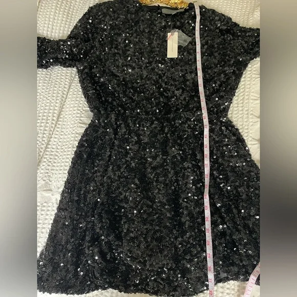 NWT Sunday in Brooklyn Balloon-Sleeve Mini Dress - Picture 11 of 11